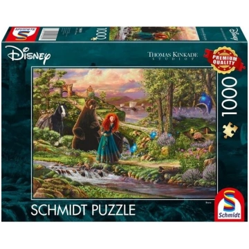 Puzle 1000 gabali - SCHMIDT - Disney drosmīgā - Me