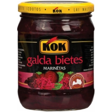 KOK BIETES MARINĒTAS 500G/275G