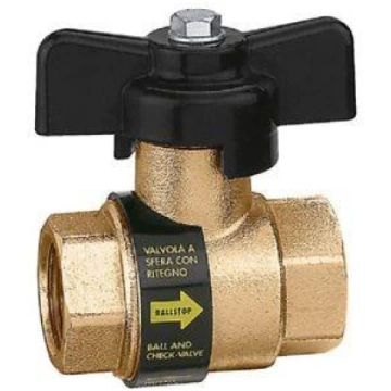 CALEFFI Valvola con ritegno a farfalla FF - 1"