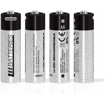 LiiBatteries uzlādējamas litija jonu baterijas, 4