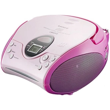 Lenco CD magnetola, rozā SCD-24 Pink