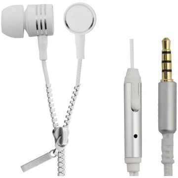In-ear rāvējslēdzēja tipa austiņas ar mikrofonu, b