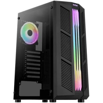 Aerocool Prime-G-BK-v2 Midi Tower Melns | AEROPGSP