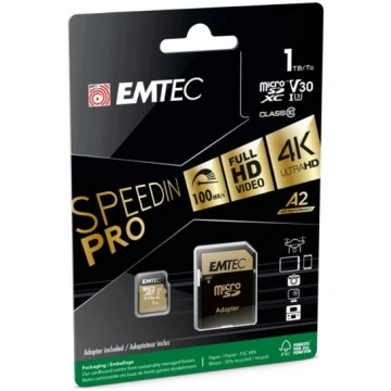 EMTEC SpeedIN" PRO - flash memory card - 1 TB - mi