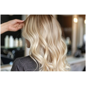 Balayage matu krāsošana salonā „Bize“
