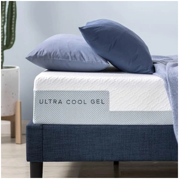 Zinus Ultra Cool Gel Memory Foam Mattress, Adaptab
