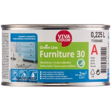 VIVACOLOR GL Furniture 30 C 0.225L Pusmatēta krāsa