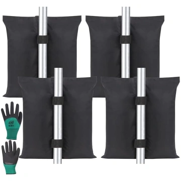 4 Pack Gazebo Weight Bags Industrial Grade 600D He