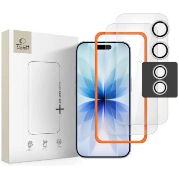 Tech-Protect iPhone 17 aizsargstiklu komplekts Eas