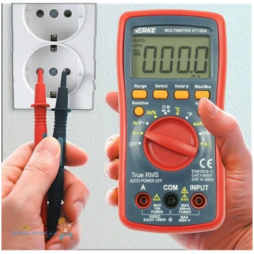 Multimetrs digitālais univ.0-600V VERKE 32799