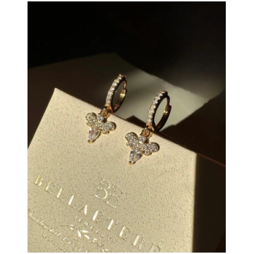 DRAGONFLY ❥ Gold Earrings BELLAETEREA