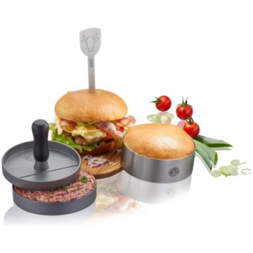 GEFU BBQ G-89494 - 3-piece burger set