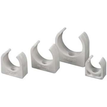 Cauruļu turētājs Baltplasts D20 mm, pelēks, 5 gab