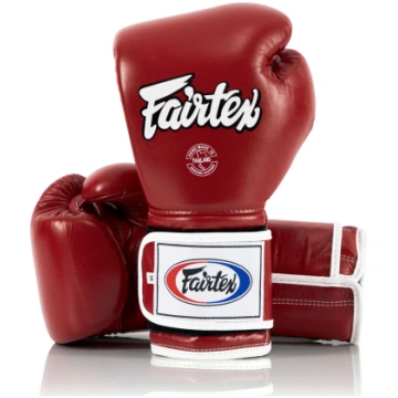 Boxing gloves Fairtex Mexican Style BGV9 Red-white