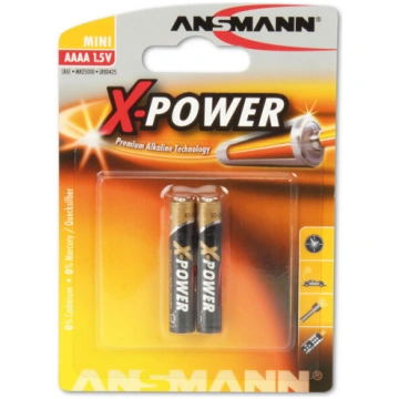 Ansmann baterija X-Power LR8 AAAA 2gb. Nav norādīt