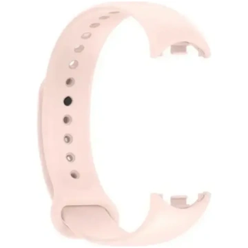 Silikona siksna Mi Band 8 / M8 - Gaiši rozā Telcon