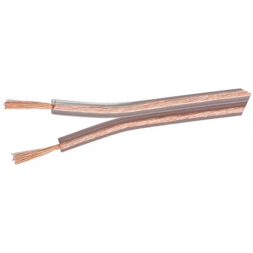 Wire: loudspeaker cable; 2x0.75mm2; stranded; OFC;