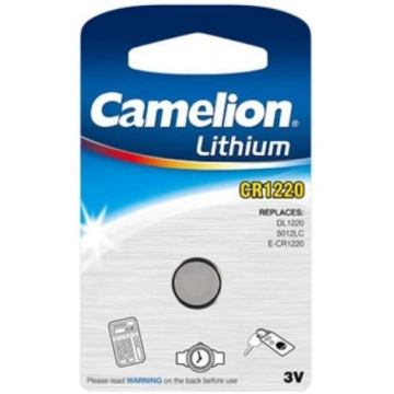 Baterijas Camelion, CR1220