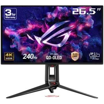 Asus monitors OLED PG27UCDM 67.3 cm 4K 240Hz 0.03m