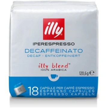 Kapsulas Illy Iperespresso Decaffeinato - 18 gab