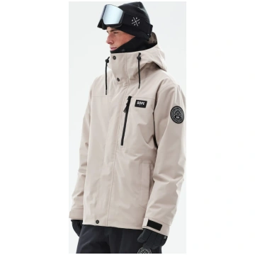 Dope Blizzard Full Zip 24 Ski Jacket Men Sand