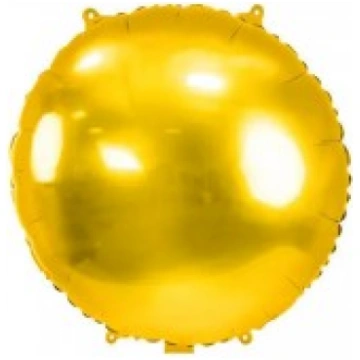 Folijas balons 59cm, aplis, zelta FB177-019