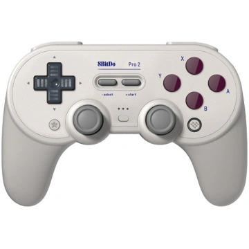 Spēļu kontrolieris 8BitDo Pro 2, balta krās