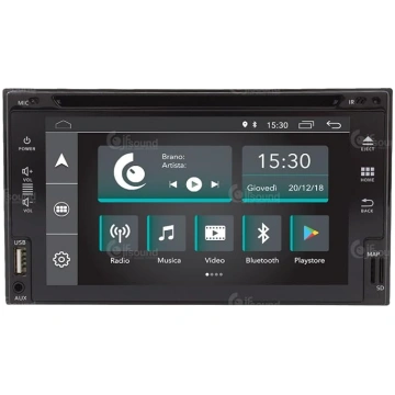 Universāls auto radio 2 Din Android GPS Bluetooth 