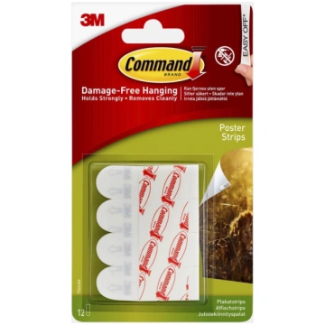 3M Command Plakāts Strips Focus