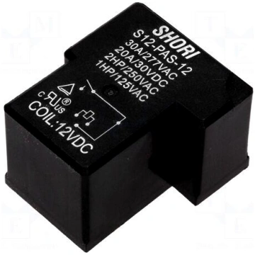 Relay: electromagnetic | SPST-NO | Ucoil: 12VDC | 