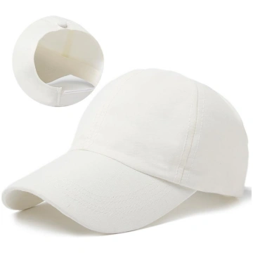 CNTANG Women"s High Ponytail Baseball Cap Summer F