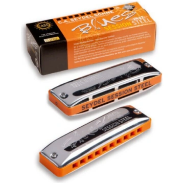 Lūpu harmonica Seydel Blues SESSION STEEL C SEYDEL