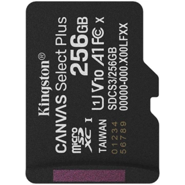 Atmiņas karte Kingston 256GB microSDXC Canvas Sele