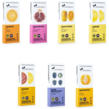 7 bars of 100 g and gift box Ciokarrua