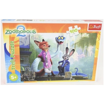 Trefl Puzzle Zootopia Secrets of Zootopia 100 piec