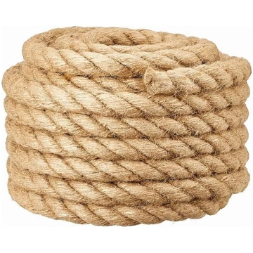 25 mm džutas barjeras virve kāpņu margām/balkona m