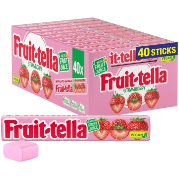 Fruittella Simply Strawberry Soft Chews - Vegan, G