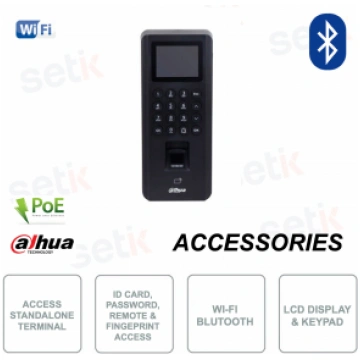 Access control terminal - PoE - Bluetooth - ID Car
