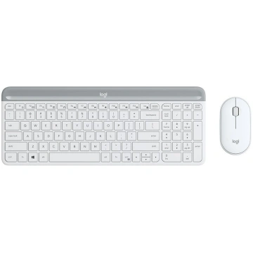 Logitech Wireless Keyboard+Mouse MK470 white (QWER