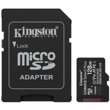 Kingston Canvas Select Plus 128GB Microsd 150MB/s 