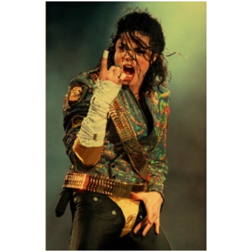 Plakāts "Michael Jackson", ierāmēts / Poster "Mich
