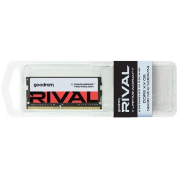 GOODRAM SODIMM DDR5 16GB 5600MHz CL40 SR RIVAL PAM