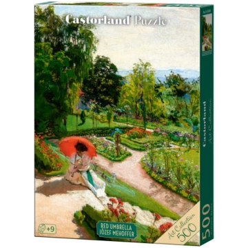 Puzzle 500 elementi Sarkanais lietussargs Jozef Me