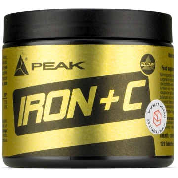 Iron + C Vitamin Peak 120 kapsulas