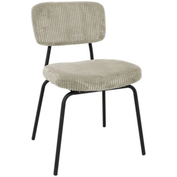 Ēdamistabas krēsls Home4You Keiu, pelēks