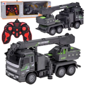 Construction car Crane + light Remote controlled c