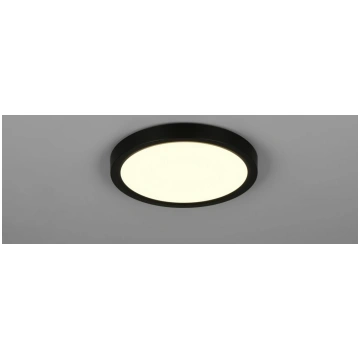 Trio Draco LED griestu lampa 23 cm matt black R658