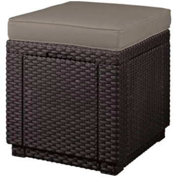 Dārza krēsls/uzglabāšanas kaste Keter Cube ar spil