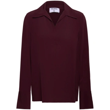 Filippa K - Half Placket Blouse - izmērs 34
