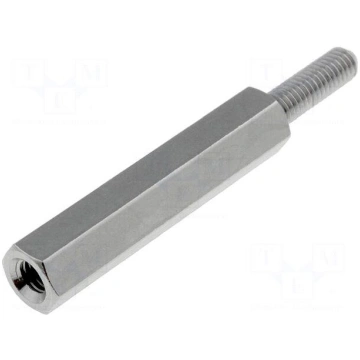 Screwed spacer sleeve | Int.thread: M3 | 25mm | Ex